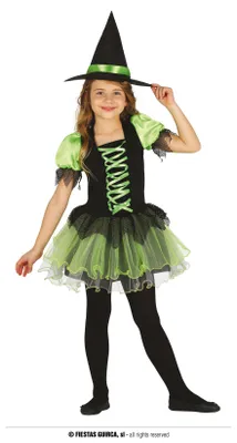 Obrázok produktu pre Detský kostým čarodejnice - Halloween - veľkosť 10-12 rokov