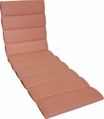 Produktbild von Herlag Liegenauflage Linnea Polsterauflage für Gartenliege 200x60x4cm Rosa