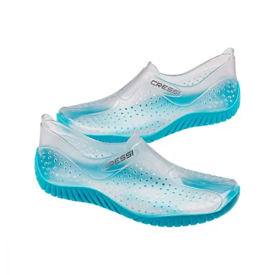 Produktbild von Cressi Wasserschuhe, Strandschuhe klar/azurblau 36