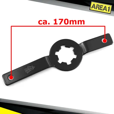 Image de Area1 Outil de blocage et de maintien du variateur pour moteurs Minarelli 50ccm 2 temps