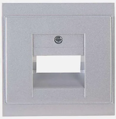 Produktbild von Kopp 333120189, Silber, Kunststoff, Thermoplast, konventionell, Kopp, Glänzend, IP20