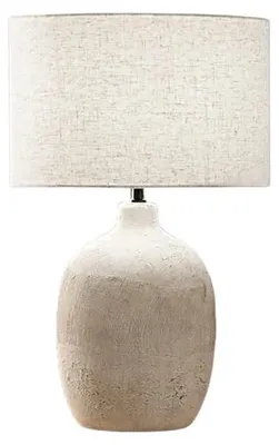 Obrázok produktu pre Perenz - keramická stolná lampa béžová, Ø35 H55 cm, E27 max 60W - bez žiarovky
