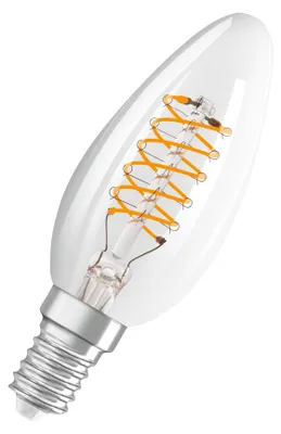 Produktbild von OSRAM LED Filament LED CL B 40 D 4,8W/827 S FIL E14 351674