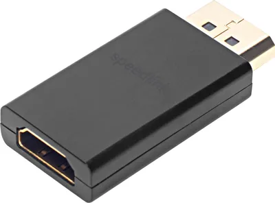 Produktbild von SPEEDLINK SL-170016 Schwarz, DisplayPort zu HDMI Adapter