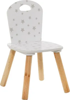Image de Eazy Living Chaise pour enfant Nuage étoiles blanc