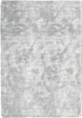 Produktbild von vidaXL Teppich Shaggy Hochflor NAVARRA Hellgrau 120x170 cm Polyester