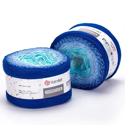 Produktbild von Yarn Art Rose Garden 318 Blue Strickgarn