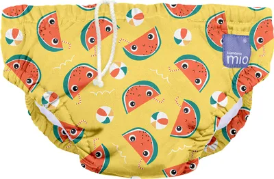 Zdjęcie produktu dla Bambino Mio SWPXLMEL, Pieluszka do pływania wielokrotnego użytku, Chłopak, dziewczyna, 12 kg, 15 kg, Wzór, Bawełna, Poliester