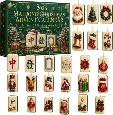 Produktbild von Chinesisches Mahjong-Adventskalender