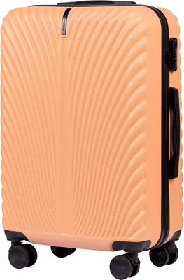 Produktbild von Wings SWAN 24" Medium Hartschalenkoffer - Pfirsich Orange