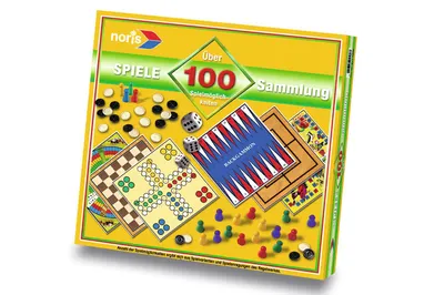 Produktbild von Noris Spiele Spielesammlung 100 Spielmöglichkeiten; 606112588