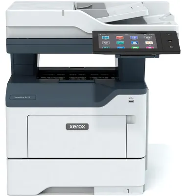 Produktbild von VersaLink B415DN (grau/blau, USB, LAN, Scan, Kopie, Fax, Duplex (Druck), Duplex (Scan))