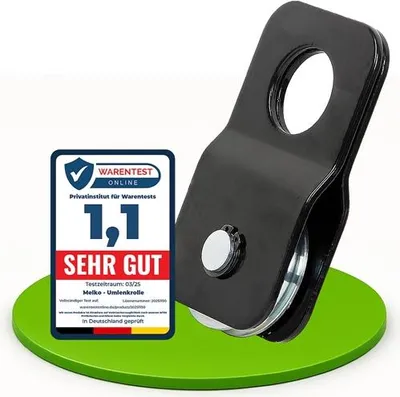 Obrázok produktu pre Melko vychýlenie kladky 4 ton káblového navijaka káblový kladkostroj oceľový lesnícky zdvíhací kladka snatch blok