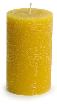 Rustik Lys rustikale Stumpenkerze Natur, 7 × 13,5 cm