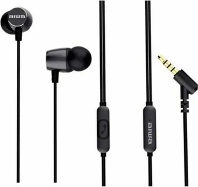 Zdjęcie produktu dla Aiwa ESTM-30BK, Przewodowa, Połączenia/Muzyka/Sport/Codzienność, 20 - 20000 Hz, 13 g, Zestaw słuchawkowy, Czarny