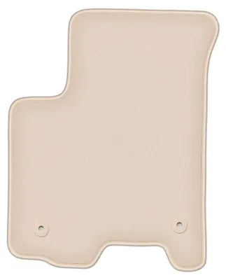 Produktbild von DURBAN Beige Velours-Fahrerfußmatte für Daewoo Kalos Schrägheck, Limousine (2002-2011)