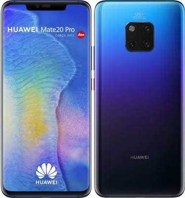 Produktbild von Huawei Mate 20 Pro, 16,2 cm (6.39"), 6 GB, 128 GB, 40 MP, Android 9.0, Violett