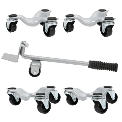 Obrázek produktu pro Sada pro přepravu nábytku Silver Lifter Moving Plate pro těžké předměty s nosností 400 kg