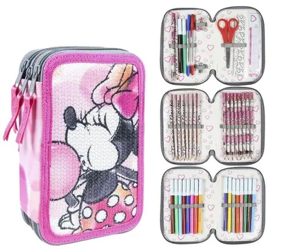 Immagine prodotto di Cerda Disney Minnie Mouse - Astuccio per allieve a 3 ante