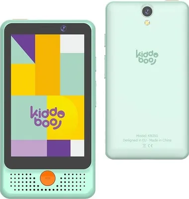 Zdjęcie produktu dla Prawdziwy Pierwszy Telefon dla Dzieci Smartfon dla Dziecka 4G Android 14 / KB350 / Mobistar / Miętowy