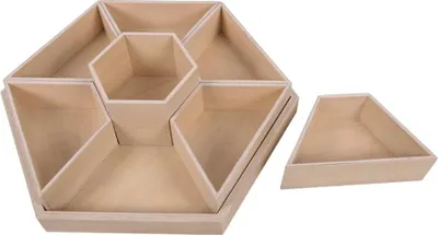 Produktbild von Materialständer sechseckig