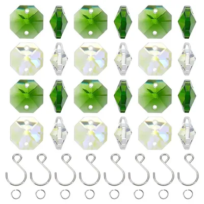 Productafbeelding van Omgoods - 240 Sets Kristallen Zonnevanger Kralen en Haken