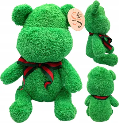 Immagine prodotto di Orsetto di peluche per San Valentino Orsetto con fiocco in regalo 30 cm