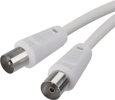 Antennen-Koaxialkabel, geschirmt 5m – gerader Stecker