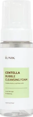 Zdjęcie produktu dla iUNIK Centella Bubble Cleansing Foam,150ml Łagodząca podrażnienia pianka oczyszczająca do twarzy