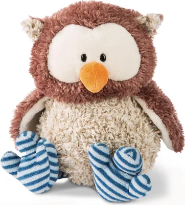 Produktbild von NICI Kuscheltier Eule Oscar mit drehbarem Kopf, Spielzeug-Eule