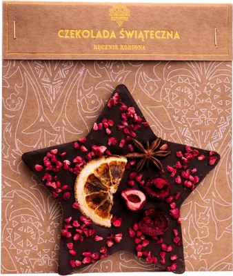 Produktbild von Weihnachtsschokolade 100g - Schronisko Bukowina