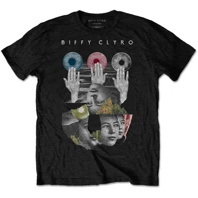 Maglietta Ufficiale Biffy Clyro 'Opposites' – Bianca, Media, Merchandising Rock Band
