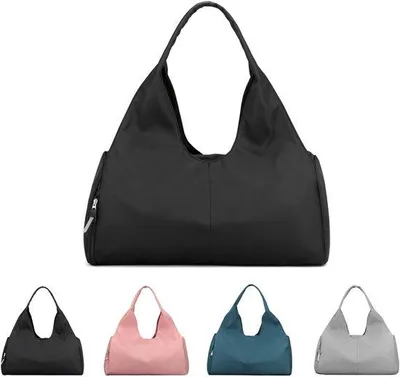 Produktbild von Ibenzoa® Sport- & Reisetasche Unisex 48 x 20 x 27 cm, wasserabweisendes 600D Nylon, 0,44 kg, Schuhfach & Nassfach, 4 Seitentaschen, 32 cm Tragegriff