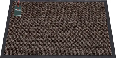 Zdjęcie produktu dla KOTARBAU® Wycieraczka Do Butów Wejściowa Dywanik Mata Antypoślizgowa Brązowa 60 X 80 CM