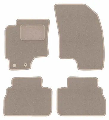 Image de Tapis de sol en moquette pour Chevrolet Epica 2006-2012 (berline) – jeu 4 pièces, beiges, sur mesure – Wielganizator LUX