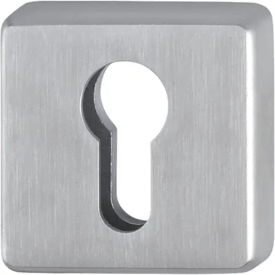 Produktbild von HOPPE Rosette PZ Lochung 52x8mm Edelstahl matt Haustür 1