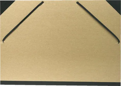 Image de Exacompta 10x Cart.à Dessin 32X45 Elast. Kraft Kraft brun 544100E