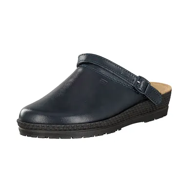 Produktbild von Rohde Neustadt D 1440 Schuhe Damen Pantoletten Clogs Weite G, Größe:39 EU, Farbe:Blau