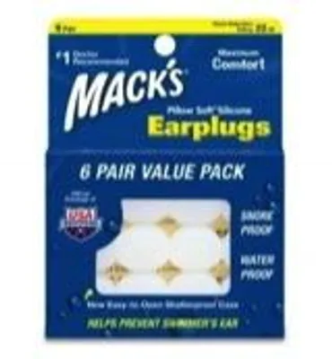 Productafbeelding van Macks Earplugs (6 Paar)