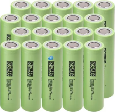 Immagine prodotto di Green Cell 20GC18650NMC29, Batteria ricaricabile, ioni di litio (Li-Ion), 3,7 V, 20 pezzi, 2900 mAh, Protezione da surriscaldamento e sovraccarico