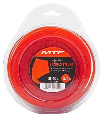 Image de Mountfield Fil Carré Pour Débroussailleuse MTF 2,4 mm/40 m