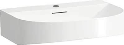 Produktbild von Laufen Sonar Wastafel 60x42x14,5 cm 1 kraangat met overloop Wit