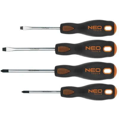 Obrázok produktu pre NEO TOOLS Skrutkovače, sada 4 ks.