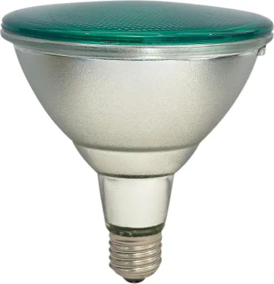 Produktbild von LED Leuchtmittel PAR38 Glas Reflektor IP65 15W = 75W E27 290lm Grün 90°