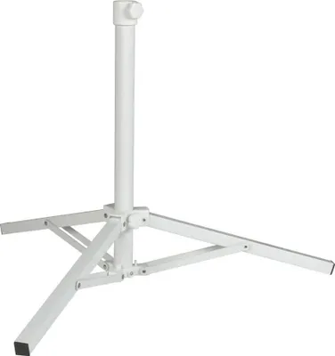 Image de Aktive Pied de parasol à 3 branches Blanc 79 x 69 x 57 cm Blanc 79 x 69 x 57 cm