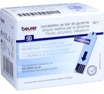 Productafbeelding van Beurer 50 teststrips