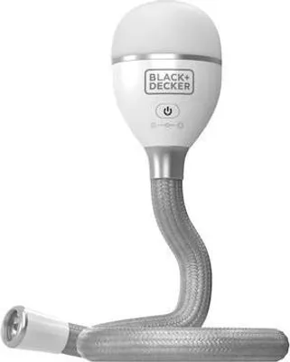 Produktbild von Schlangenlampe, BLACK+DECKER BDCFSL01-XJ, 3,5V, 150/50-500 Lumen, Flexibler Körper