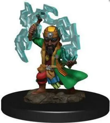 Immagine prodotto di Pathfinder Battles: Figura Premium Dipinta - Stregone Gnommaschio