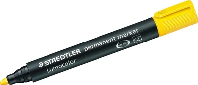 Produktbild von Staedtler 352-1 Permanent-Marker Gelb 1 Stück(e)