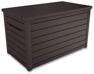 Immagine prodotto di Baule Cassapanca da Esterno 147x86x83 cm in Resina Effetto Legno Keter Ontario Marrone